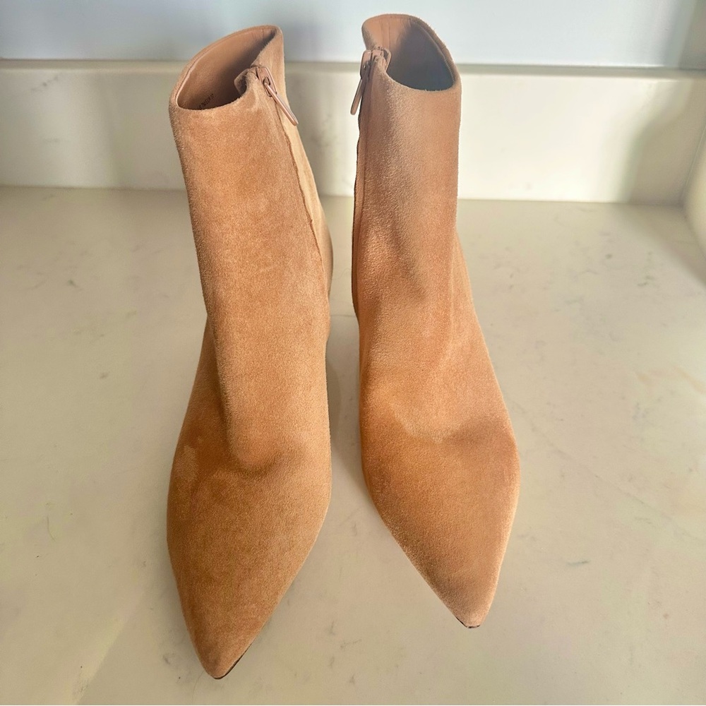 Vince Fitz 38mm Suede Leather Bootie - Picture 4 of 6
